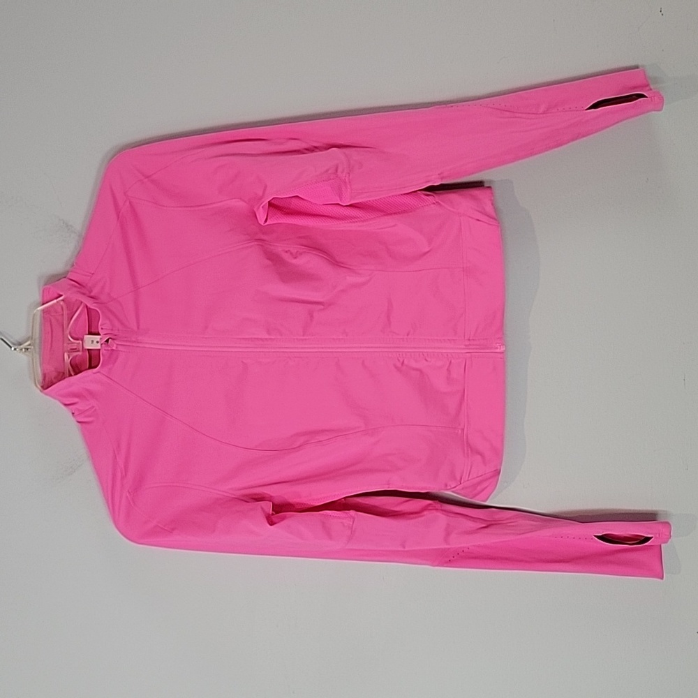 Lululemon Final Mile Pink Crop Jacket size 10
